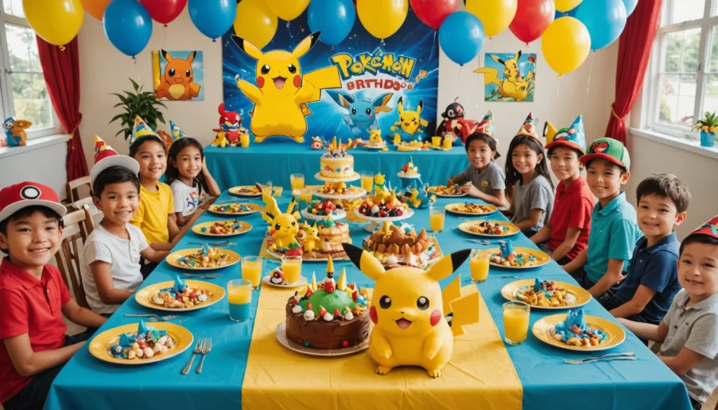 activités pokemon anniversaire