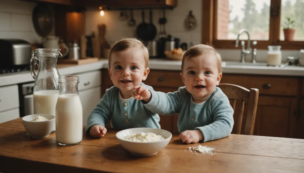 lait de chèvre pour bébé